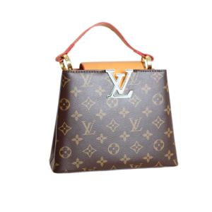 Monogram Top-Handle Bucket Bag
