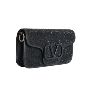 Crystal-Embellished Clutch Bag
