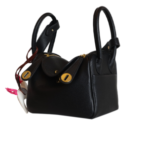 Pebbled Leather Top-Handle Bag